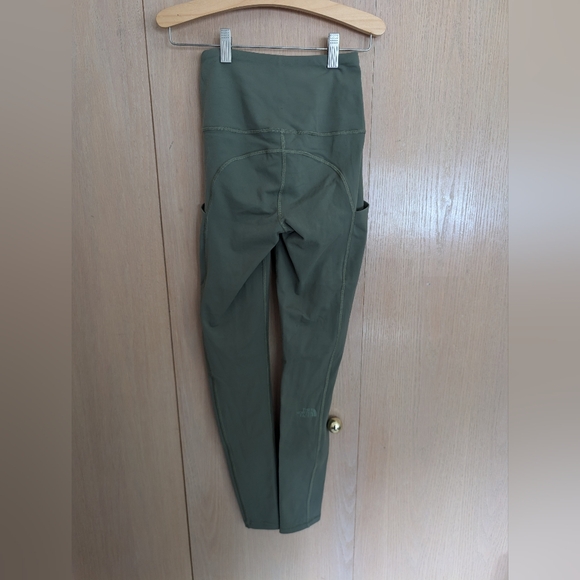 EUC North Face Flashdry Tights/Leggings - Sage Green, XS - Picture 2 of 7